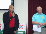 Benny Matthew (Sponsor), Steve Brown